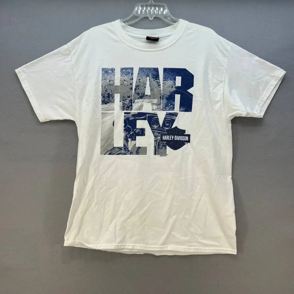 Harley Davidson Men's Chicagoland T-Shirt Size Large Short Sleeve - Picture 1 of 11